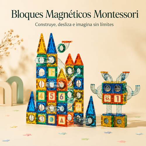 Bloques Magnéticos Montessori