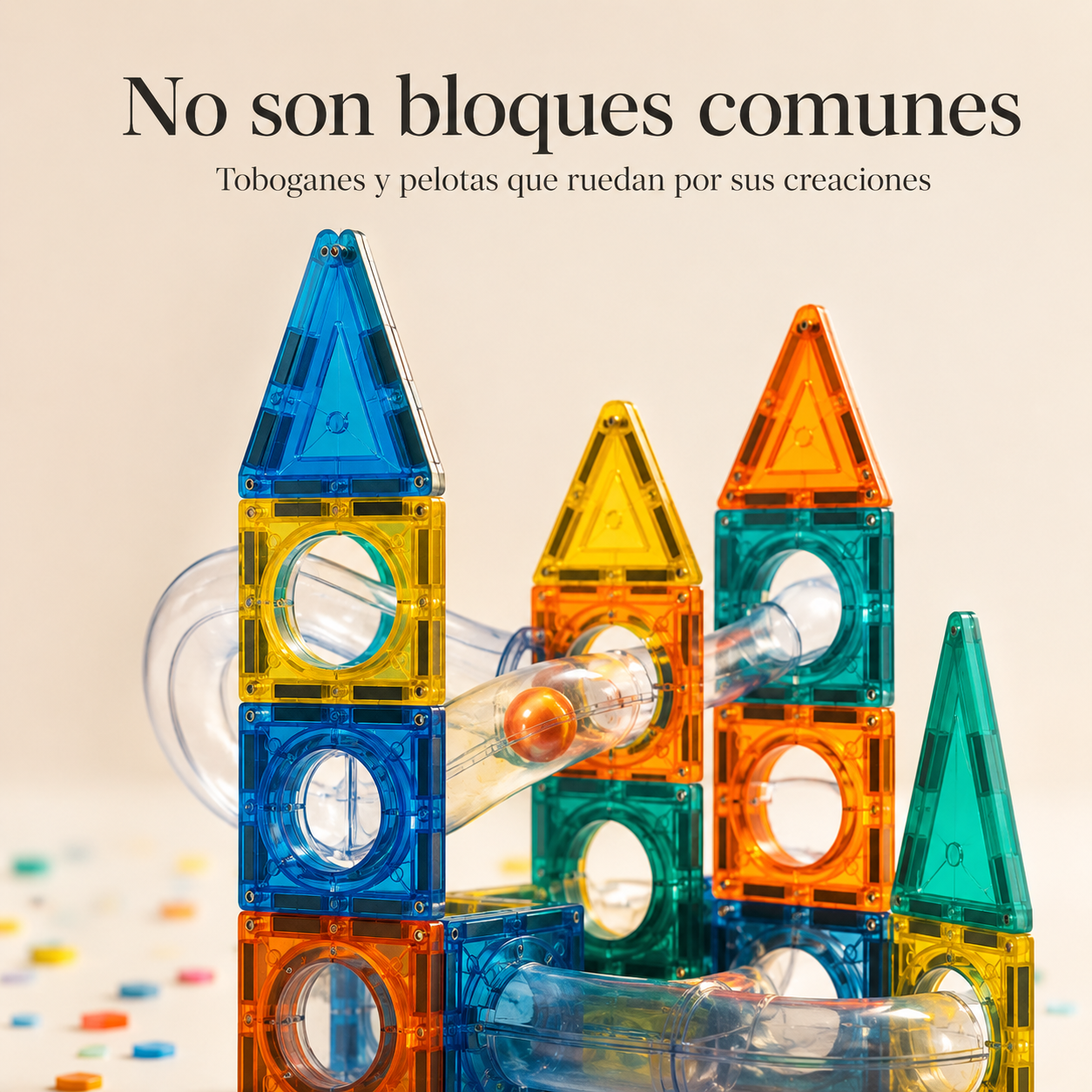 Bloques Magnéticos Montessori