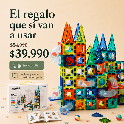 Bloques Magnéticos Montessori