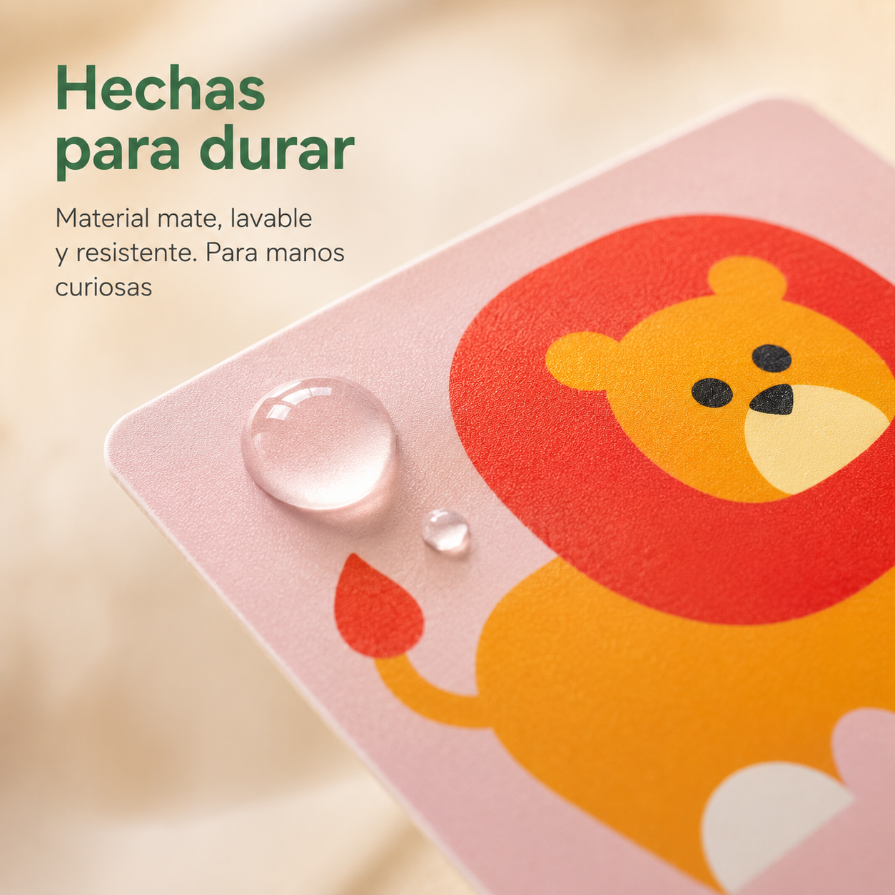Tarjeta Sensorial Montessori